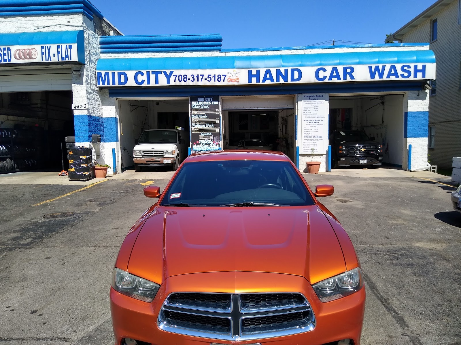 Auto Detailing work in Stickney